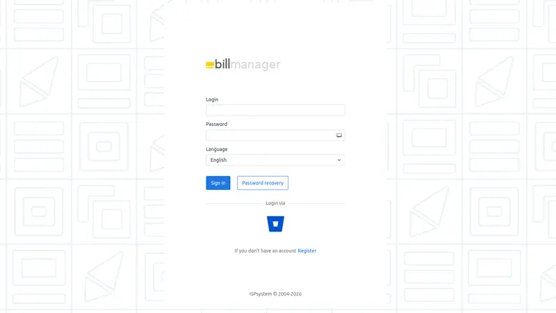 Bitbucket OAuth login for billmanager — 2